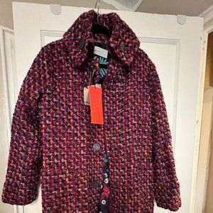 Cacharel Designer Wool Coat Brand New With Tags